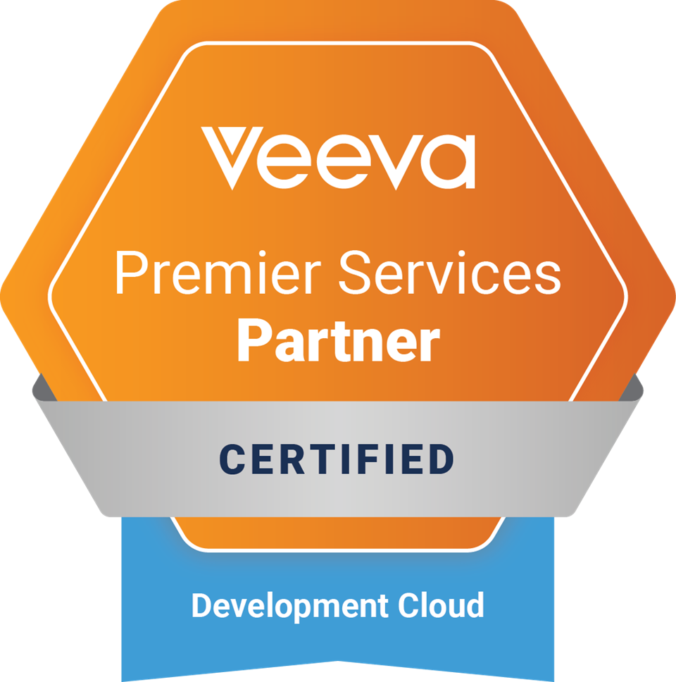 Veeva Premiere Services Partner Badge